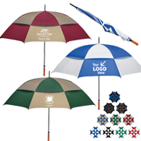 68" Arc Vented, Windproof Umbrella